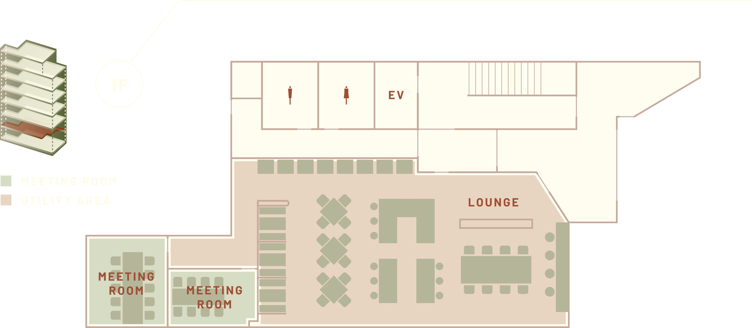 1F floor plan